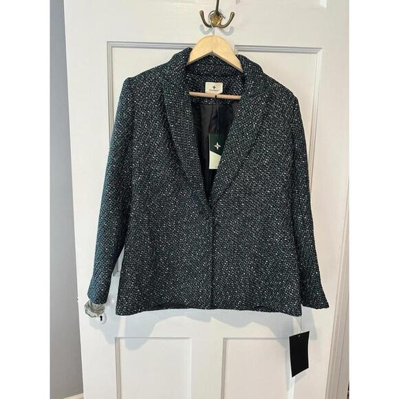 TUCKERNUCK Basalt Tweed Windsor Blazer $378 NWT Medium M Sold Out - Picture 3 of 6